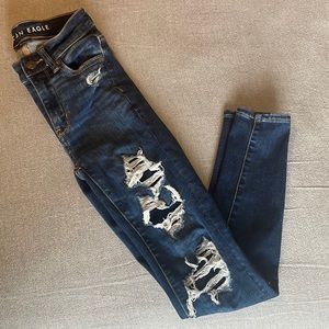 American Eagle distressed jeans